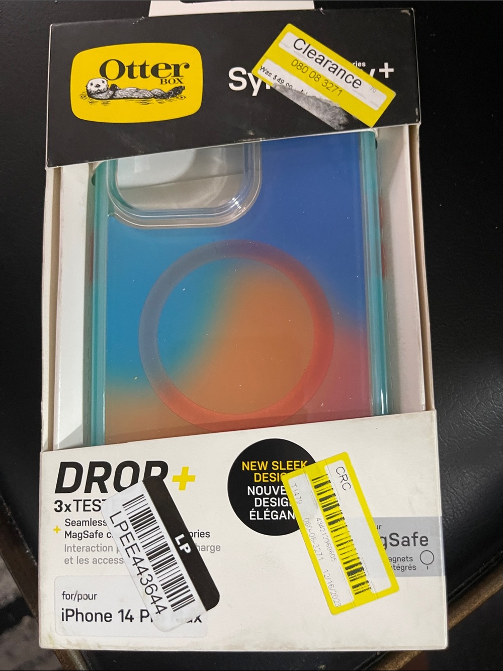 OtterBox Symmetry Series Drop+ MagSafe Case — Blue to Orange iphone 14 pro max